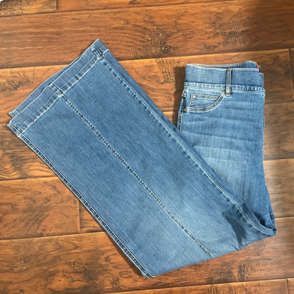 Spanx wide leg jeans